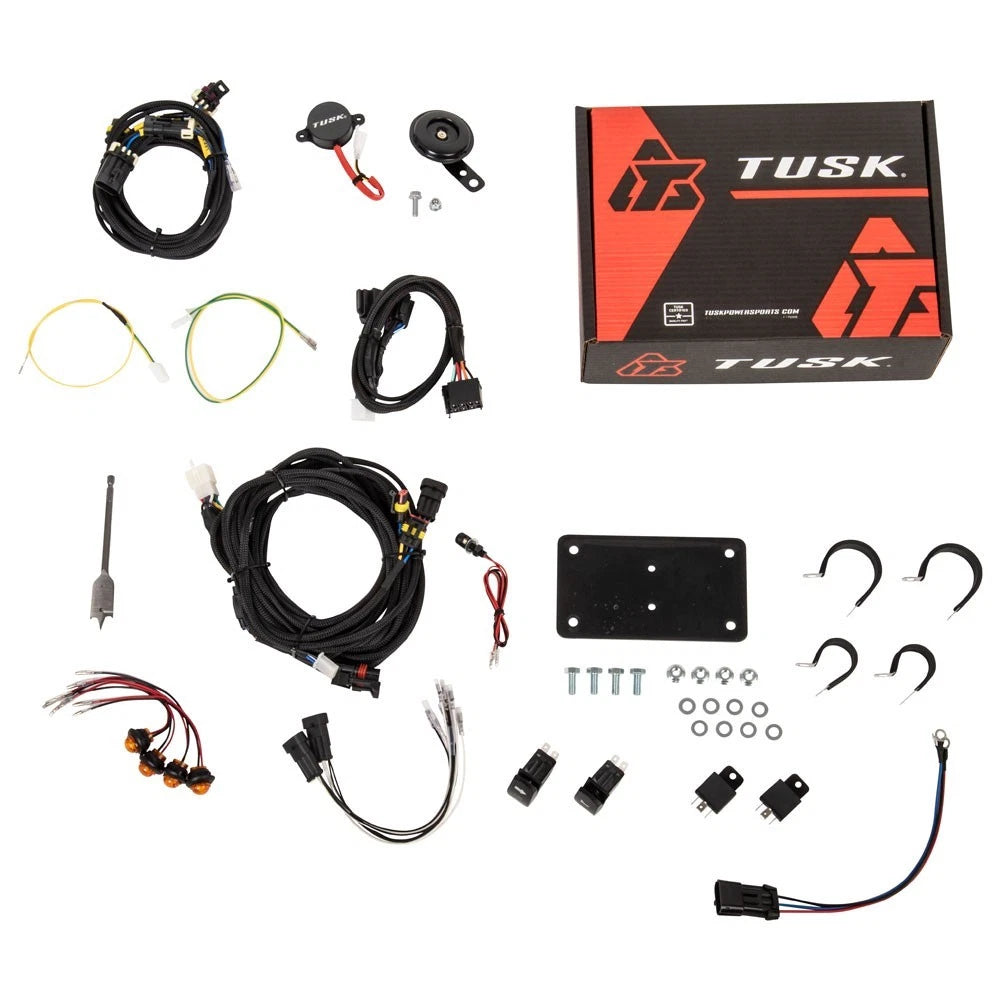 Plug-and-Play UTV Turn Signal and Horn Kit with Button Lights for Can-Am Maverick product view