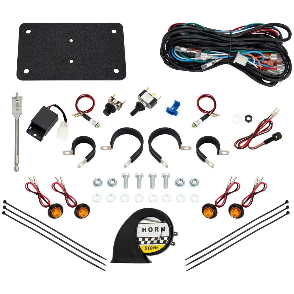 Universal UTV Turn Signal and Horn Kit Without Mirrors product view