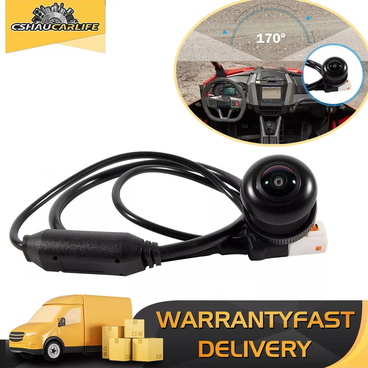 Front Camera Kit for Polaris RZR Pro XP and Turbo R 2019-2023 product view