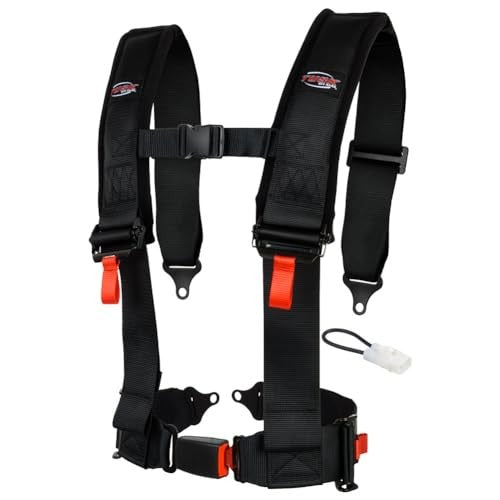 Driver-Side 4-Point 3-Inch H-Style Safety Harness for Honda Talon product view