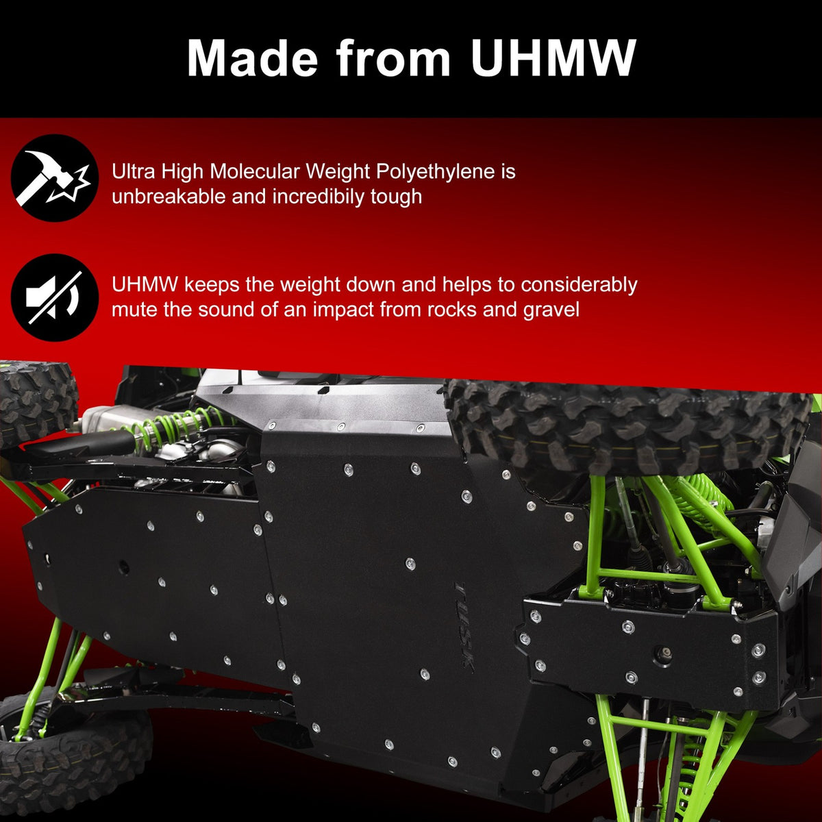 3/8-Inch Skid Plate for Kawasaki Teryx KRX 1000 2020-2025 product view