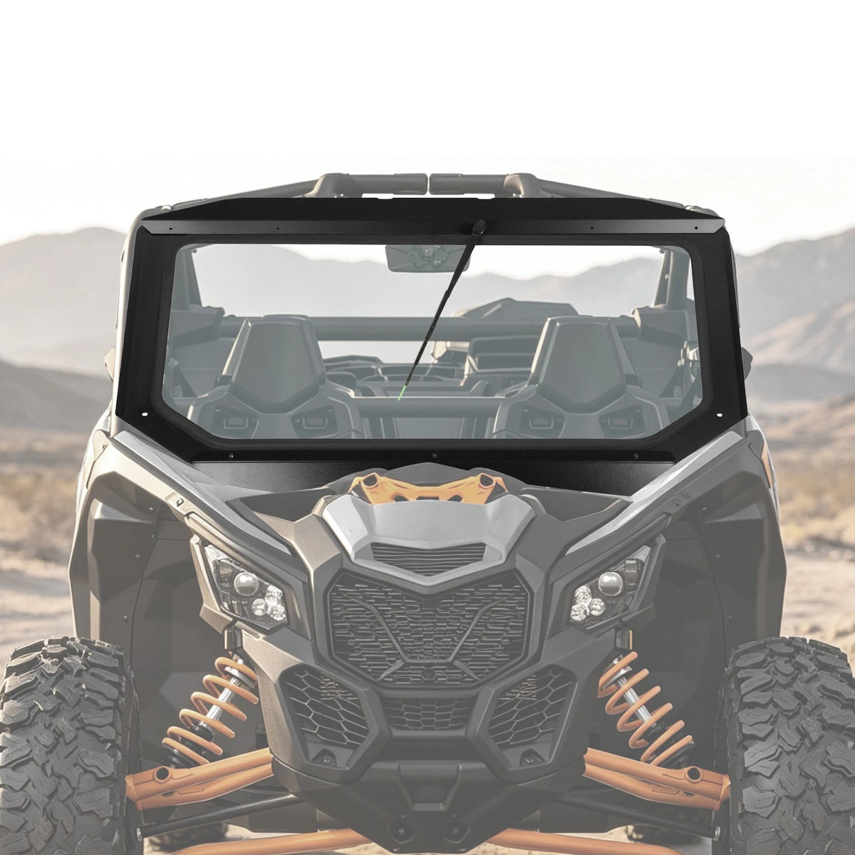 Glass Front Windshield with Wiper for Can-Am Maverick X3 DS Turbo 2017-2025 product view