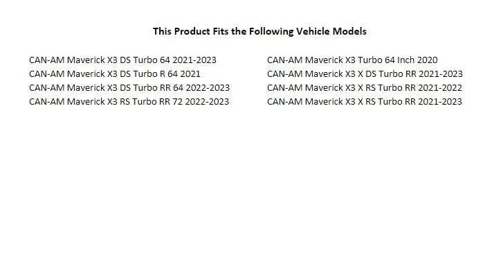 Stage 3 UTV Upgrade Kit for Can-Am Maverick X3 2021-2025 product view