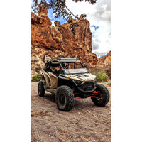 Polaris RZR PRO XP/Turbo R/ Pro R Half Windshield Clear - Scratch Resistant