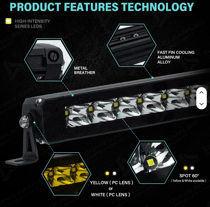 UTV LED Light Bars