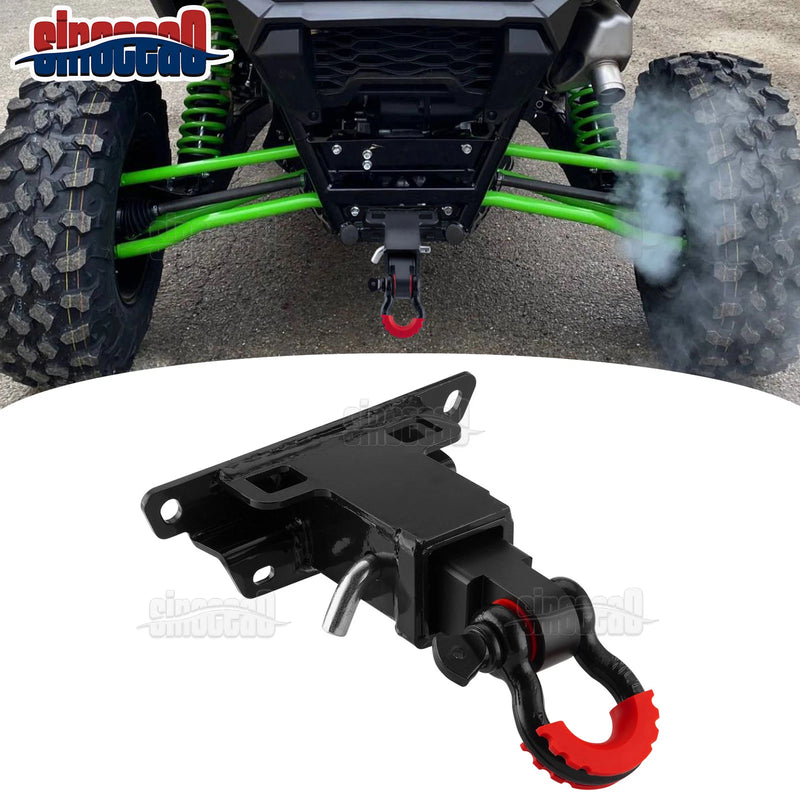 2-Inch Receiver Hitch with Shackle for Kawasaki Teryx KRX 1000 product view