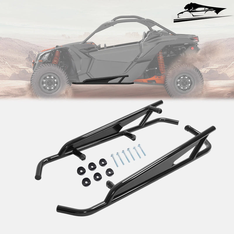 Rock Slider and Nerf Bar Set for Can-Am Maverick X3 2017-2024 product view