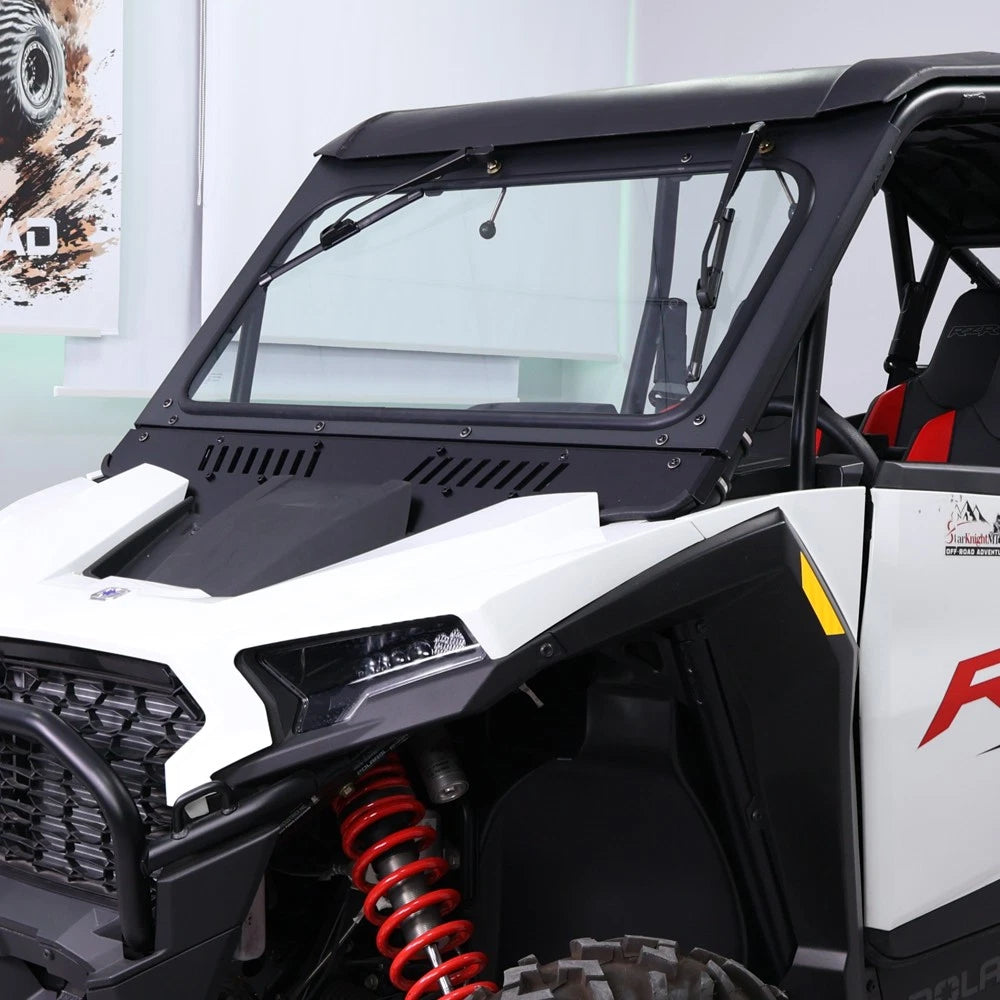 Vented Glass Windshield with Dual Manual Wipers for Polaris RZR XP 1000 and XP 4 1000 2024-2026 product view