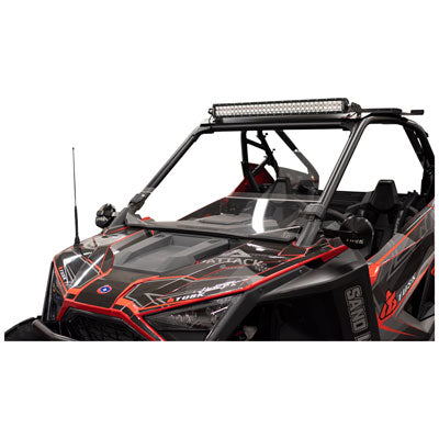 Polaris RZR PRO XP/Turbo R/ Pro R Half Windshield Clear - Scratch Resistant